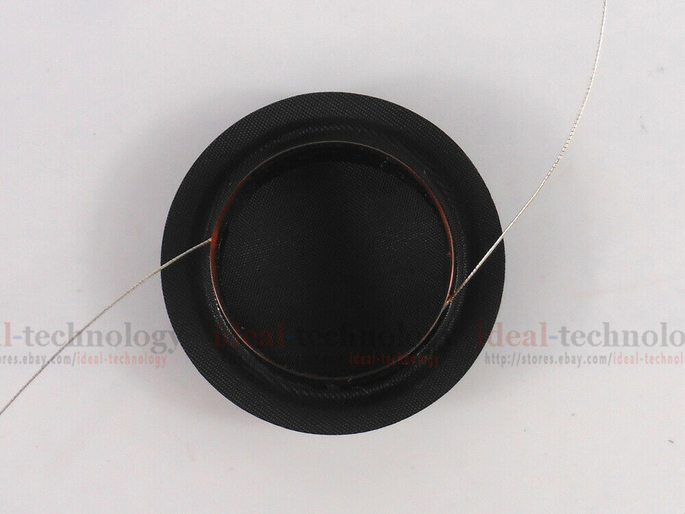 10 pcs Aftermarket 25 core 25.5mm Tweeter Diaphragm Voice coil,1 inch Black Silk