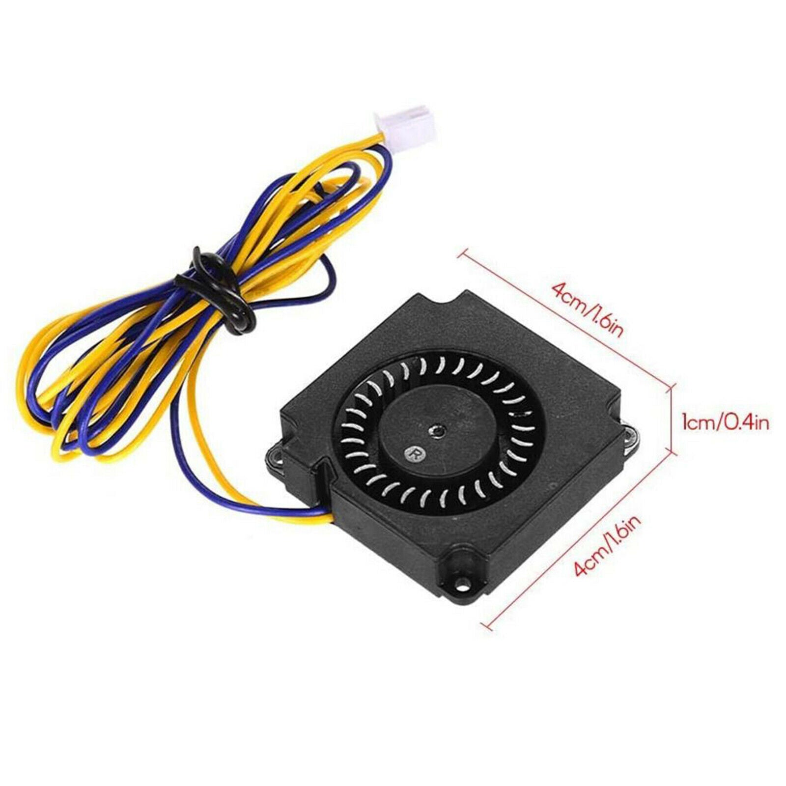 Brushless Blower Cooling Fan 24V with 2-Pin Connector for CR-8S Ender 3