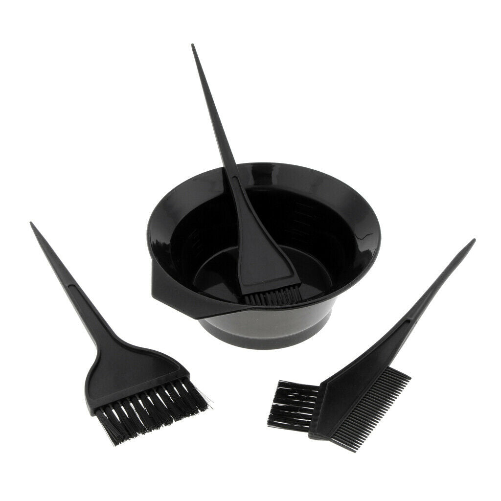 9x Salon Hair Color Dye Bowl Comb Brush Tipping   Set Highlight Tint Tools
