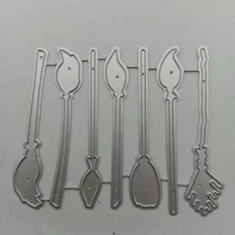 Torch Metal Cutting Dies Stencil DIY Scrapbooking Album Paper Card Template Mold