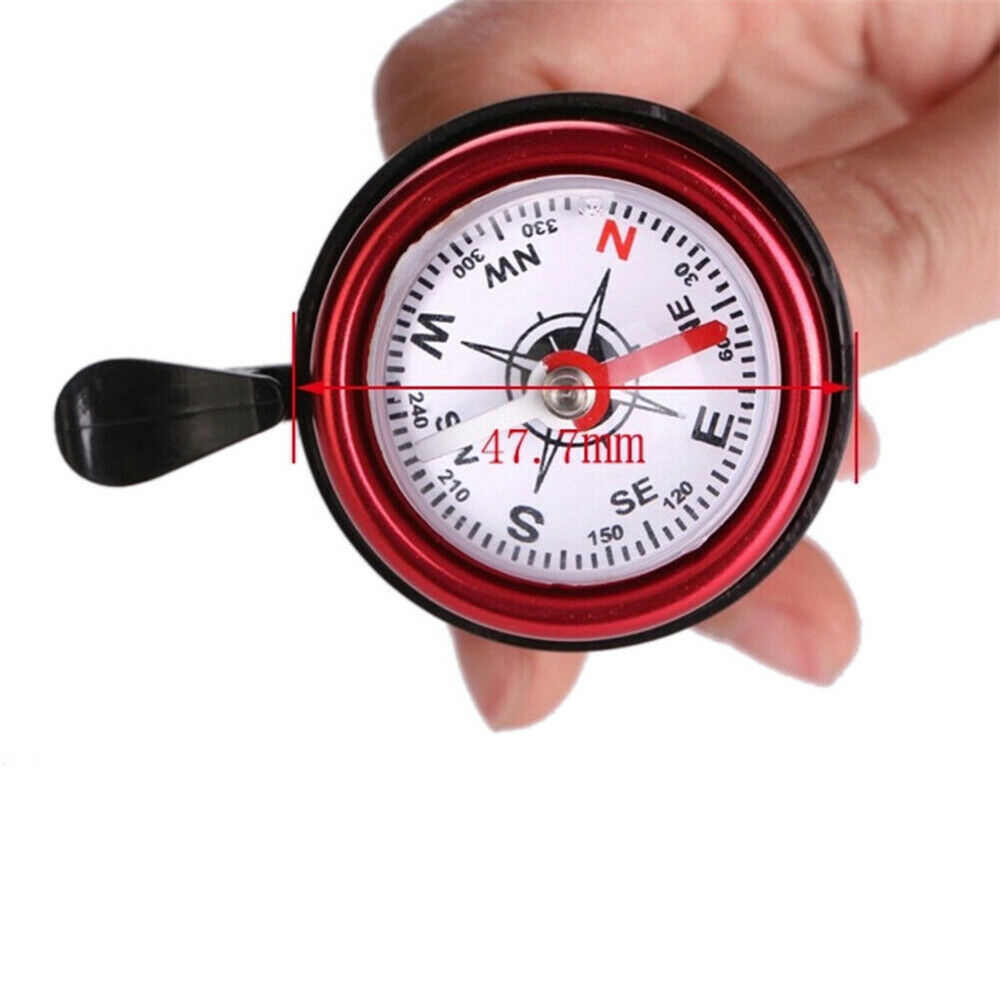 Sport Handlebar Creative Accessory Bicycle Bell Compass Ring Cycling