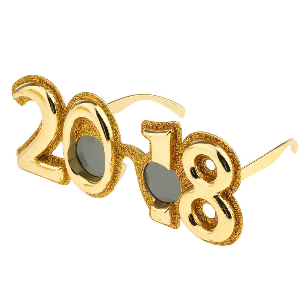 Glitter 2018 Eyeglasses Party Glasses New Years Eve Party Fancy Dress Gift