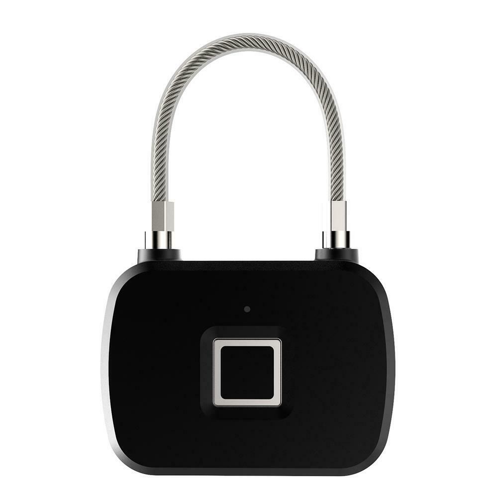 Anytek Smart Fingerprint Lock Anti Theft Safety Padlock Door Luggage Case Lock
