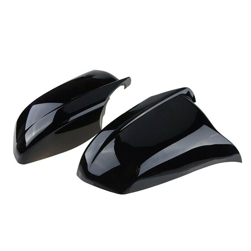 Rearview Mirror Cover Glossy Black For BMW 5-Series F10 520i 528i 530i 2010-13