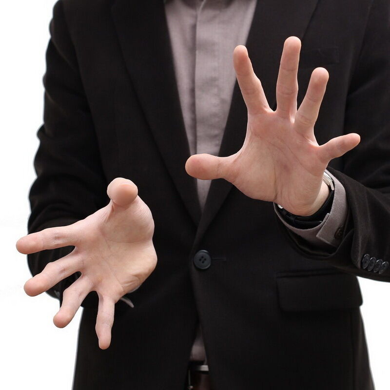 Magic Thumb Tips Tricks Rubber Close Up Vanish Appearing Finger Trick Pro.l8