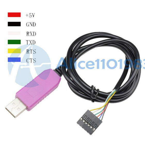PL2303HXD USB to RS232 TTLCable Module 6Pin for win XP VISTA 7 8 Android OTG