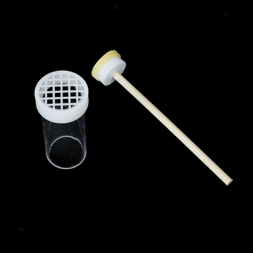10pcs Bee Queen Cages + 10pcs Excluder Grid Tool  + Queen Marking Cage w Plunger