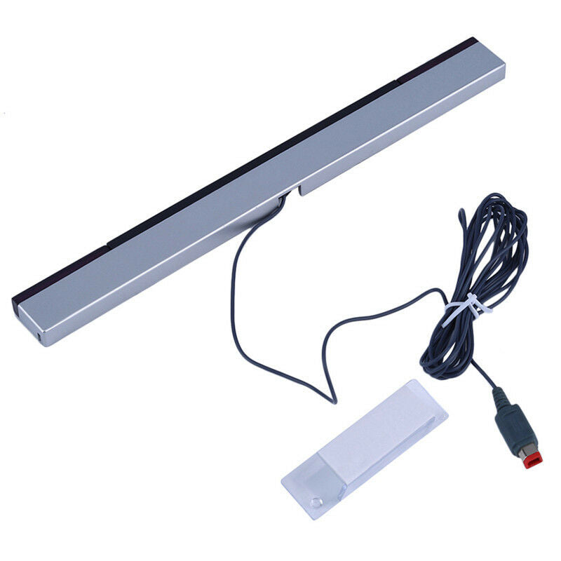 Motion Sensor Receiver Remote Infrared Ray Inductor Bar Game For NS Wii iiJCDD