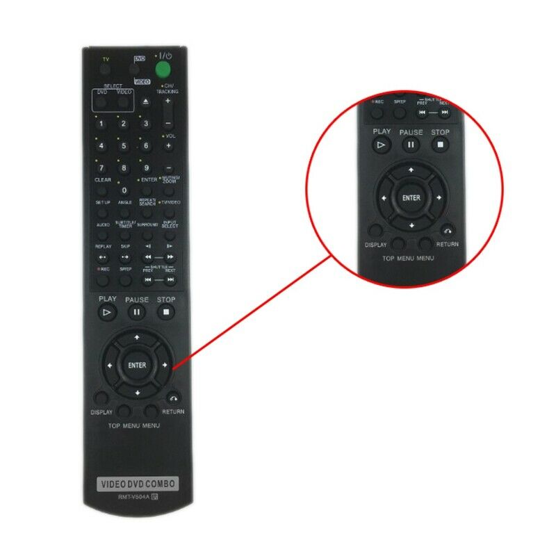 Remote Control for RMT-V504A SLV-D300 SLV-D350 D350P D380 D550P D560P D570H H9E2