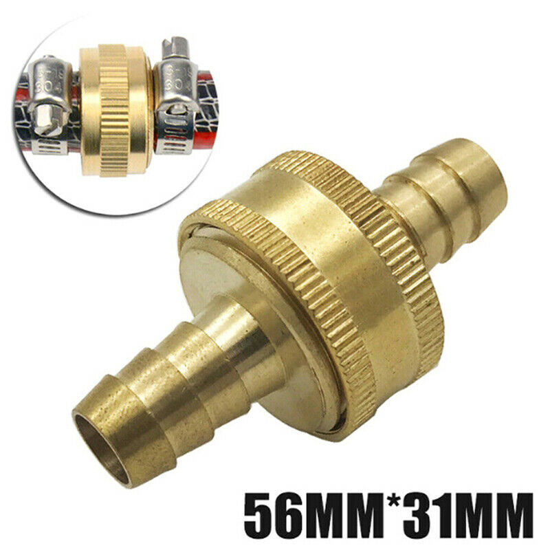 1/2" Garden Hose Mender End Repair Kit Hose Connector Male Female Connec_DD