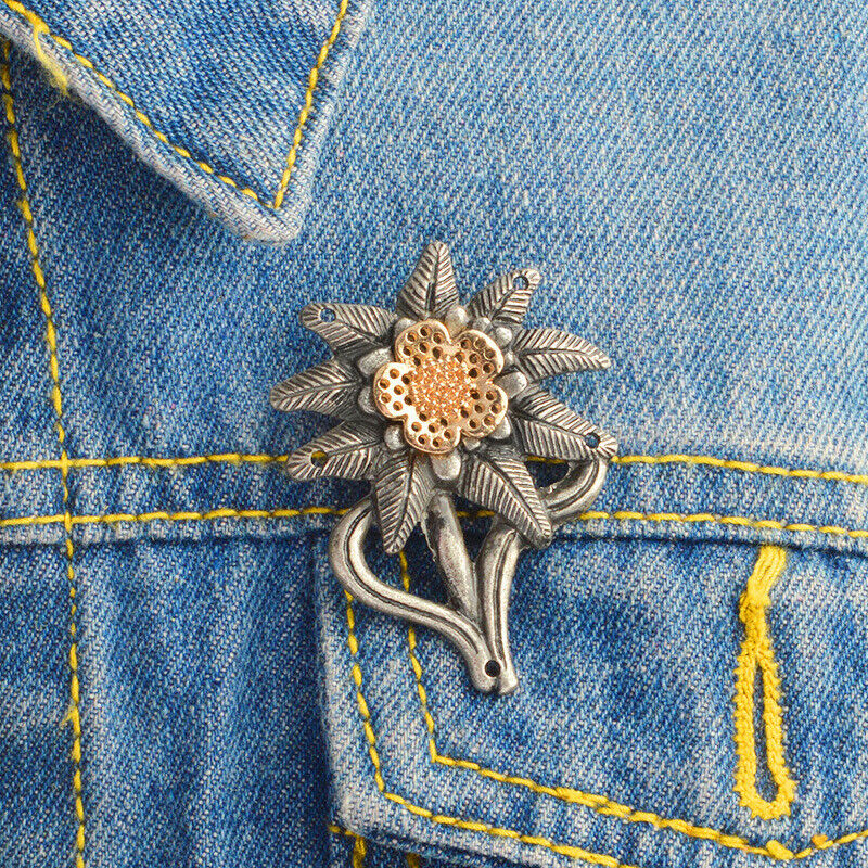Fashion Retro Nostalgic Elite Badge Brooch Collar Accessories For Women M.l8