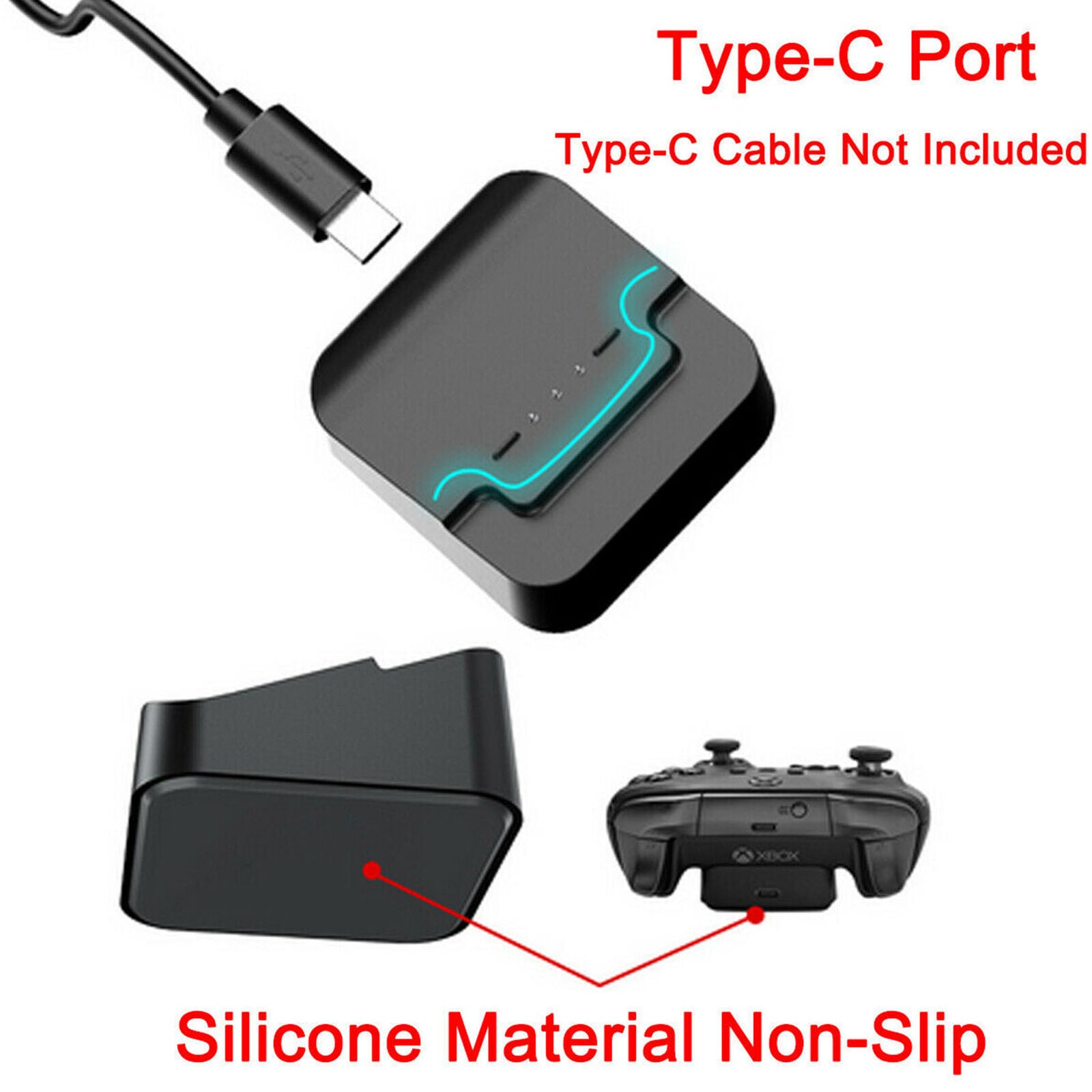 Wireless Charging Stand Dock Fast Charger for XBOX-One Elite 2 Game Controller
