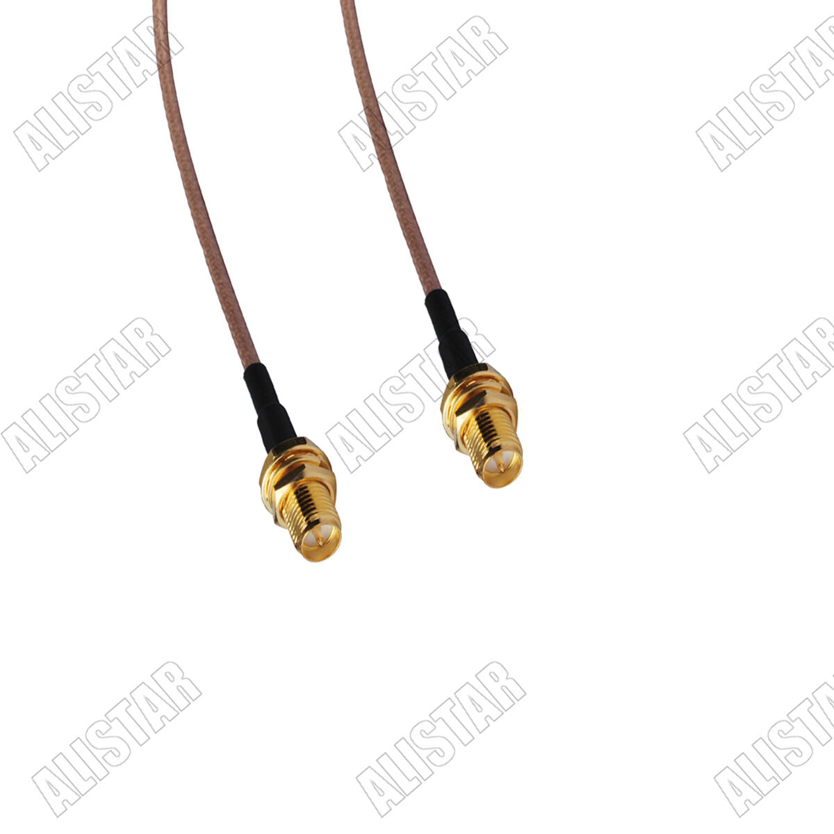 50x Pigtail Cable RG316 RP-SMA female to RP-SMA Jack female male pin bulkhead