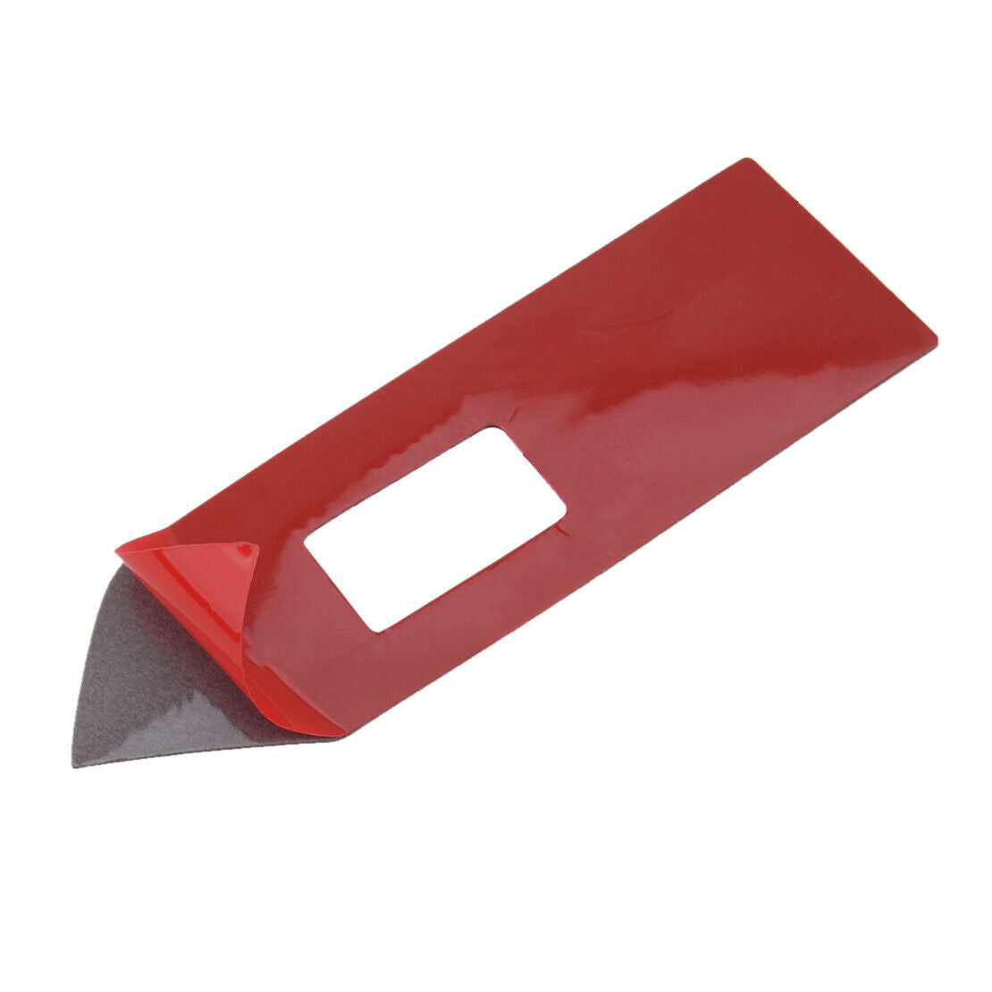 Red Carbon Fiber Window Lift Switch Button Panel Trim Fit For Ford Mustang 09-13