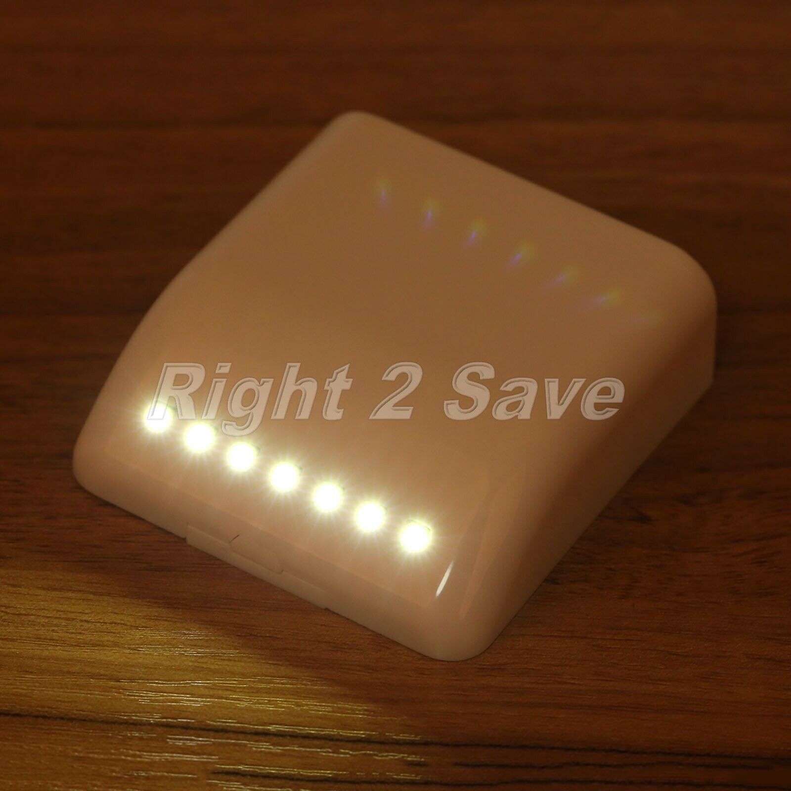 1pc Hinge LED Bedroom Cabinet Cupboard Dresser Wardrobe Furniture Sensor Light
