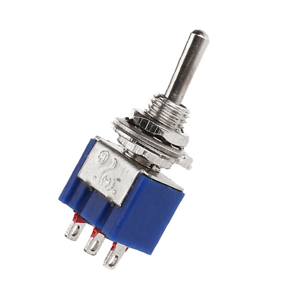 2-way 3-pole On/On Toggle Mini Switch For Musical Instrument Wiring Harness