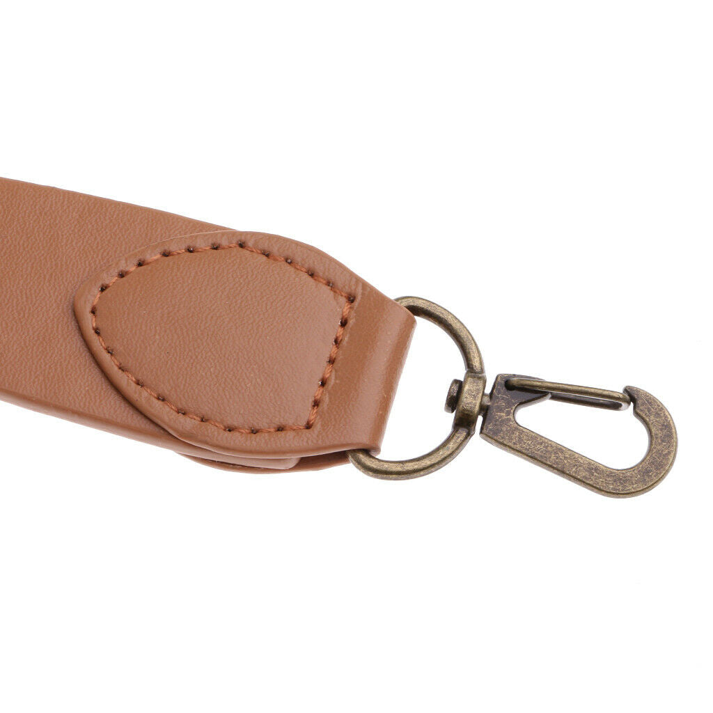 2x PU Leather Handbag Belt Bag Short Strap Replacement 29cm Bag Accessory