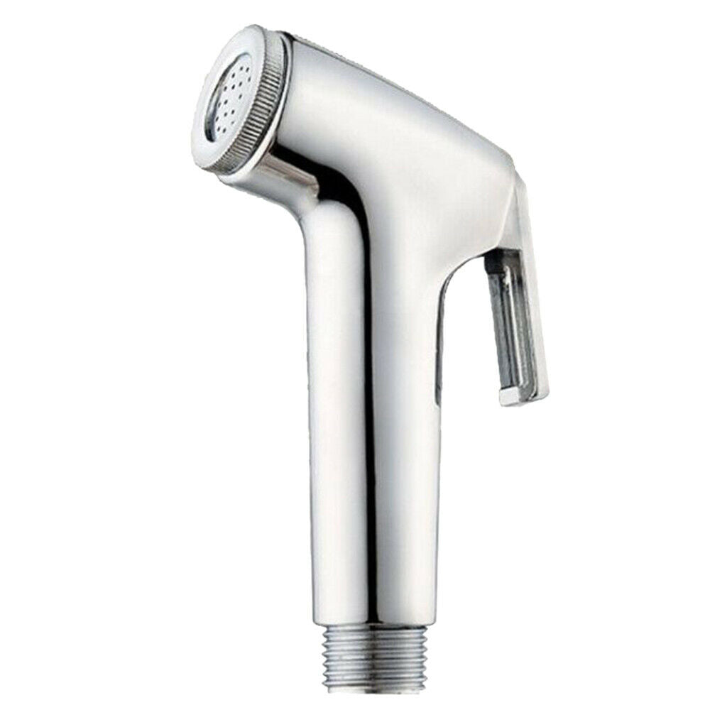 Bathroom Bidet Sprayer Head Electro-plating Plastic Washroom Bathing Kit