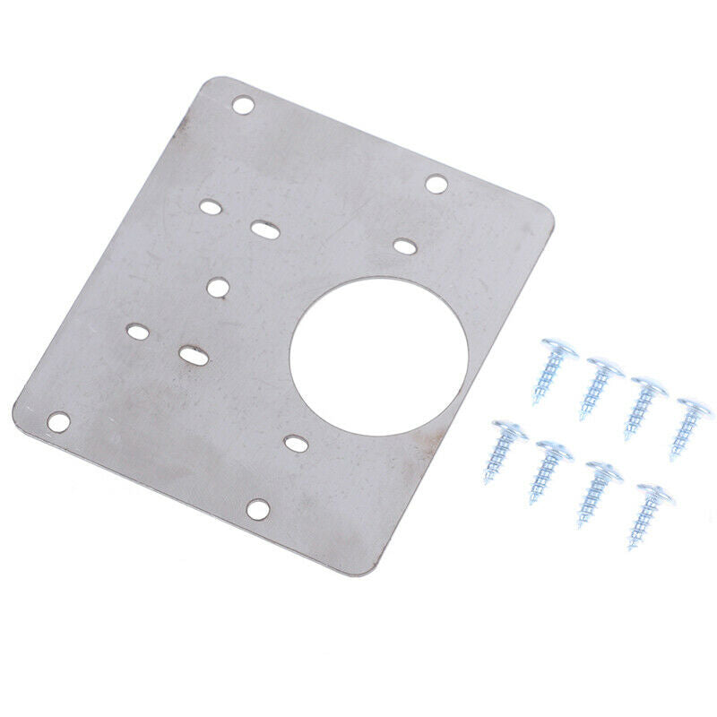 1 set Hinge Repair Plate for Cabinet Furniture Drawer Window Stainless St.l8