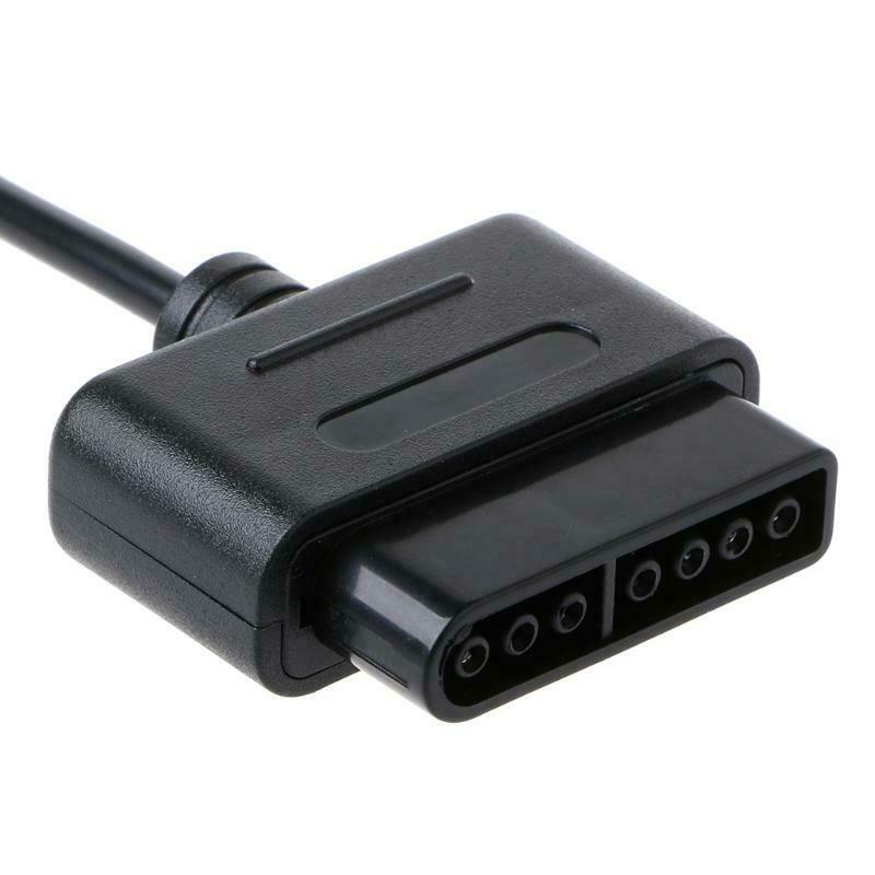 1.8m 5.91ft Extension Cable Cord For SNES Controller Retro-Duo FC Twin
