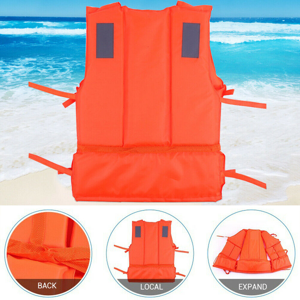 With Whistle Swimming Life Jacket Vest Safety Jackets For Water Sports Surfing