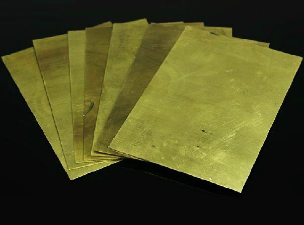 1Pcs Brass Metal Sheet Plate 2mm x 100mm x 100mm New