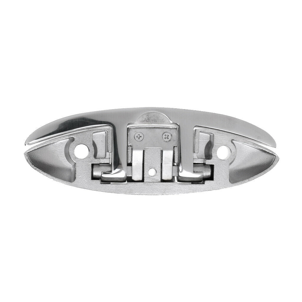 2 Type 316 Stainless Steel Closed Base for Marine Boat & Dock Rope Cleat