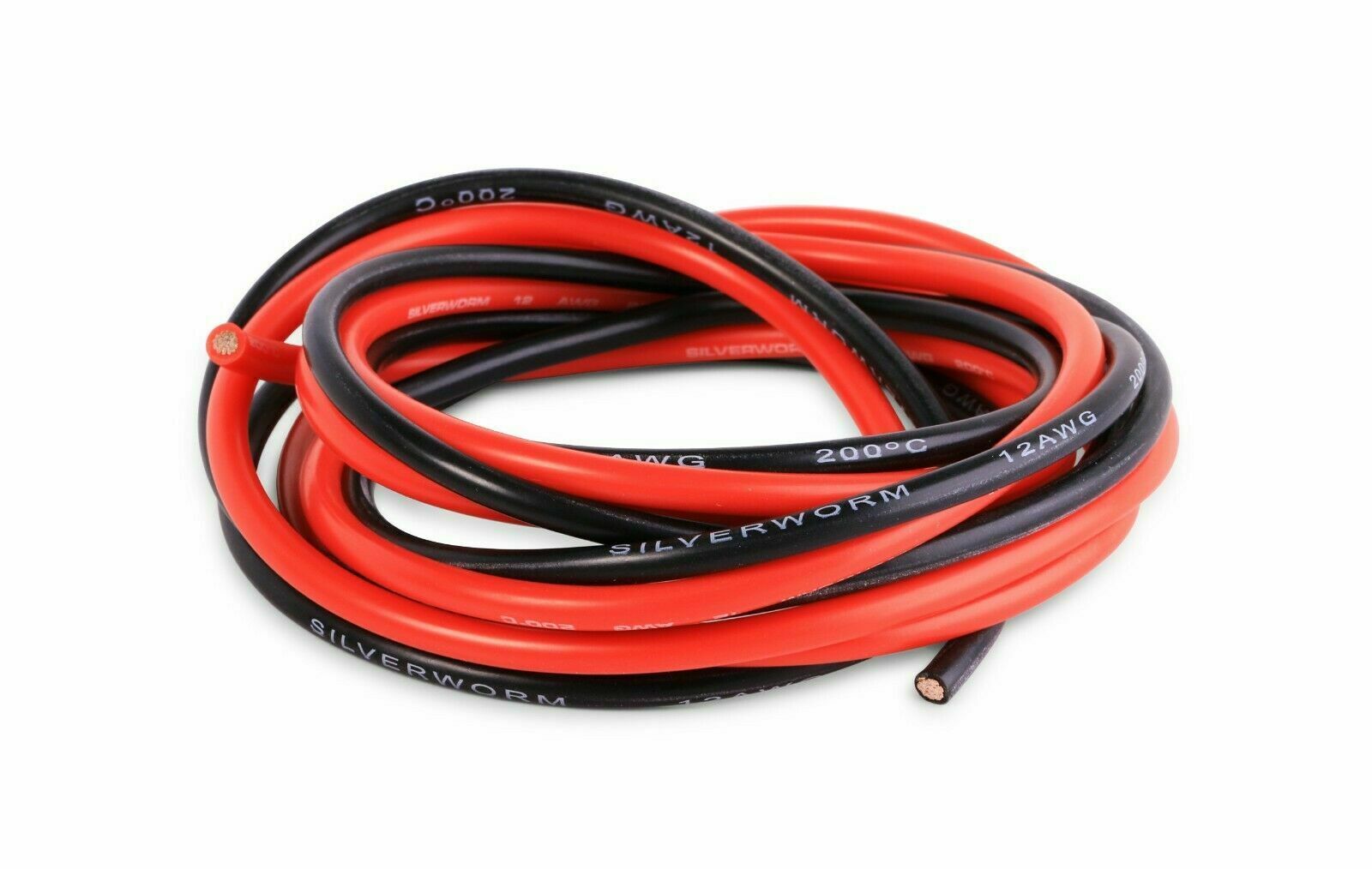 10 feet  12AWG Flexible Silicone Tinned Copper Wire