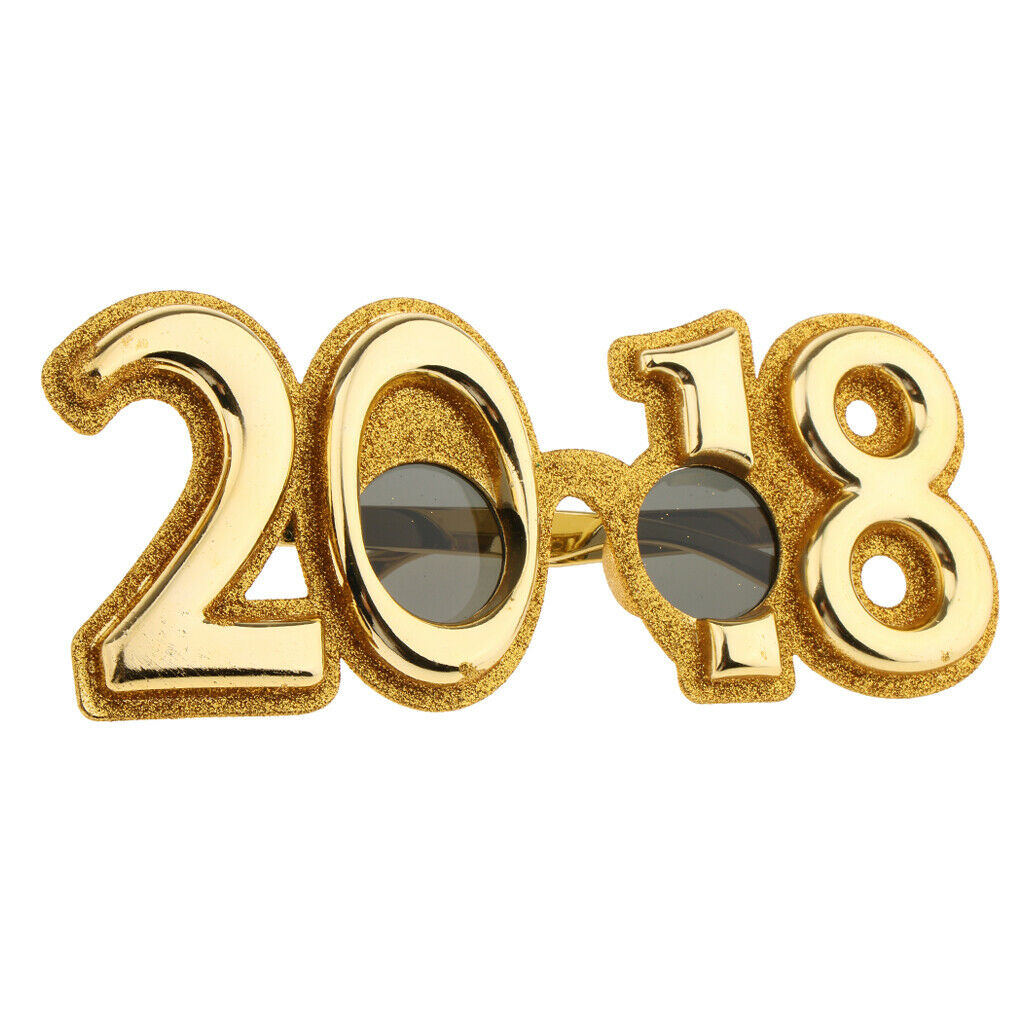 Glitter 2018 Eyeglasses Party Glasses New Years Eve Party Fancy Dress Gift