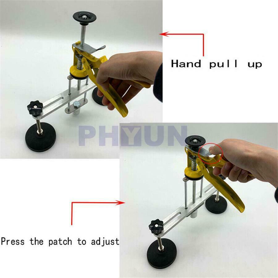 Car Panel Paintless Dent Remove Repair Tool T-rod Slide Hammer Bridge Puller Kit