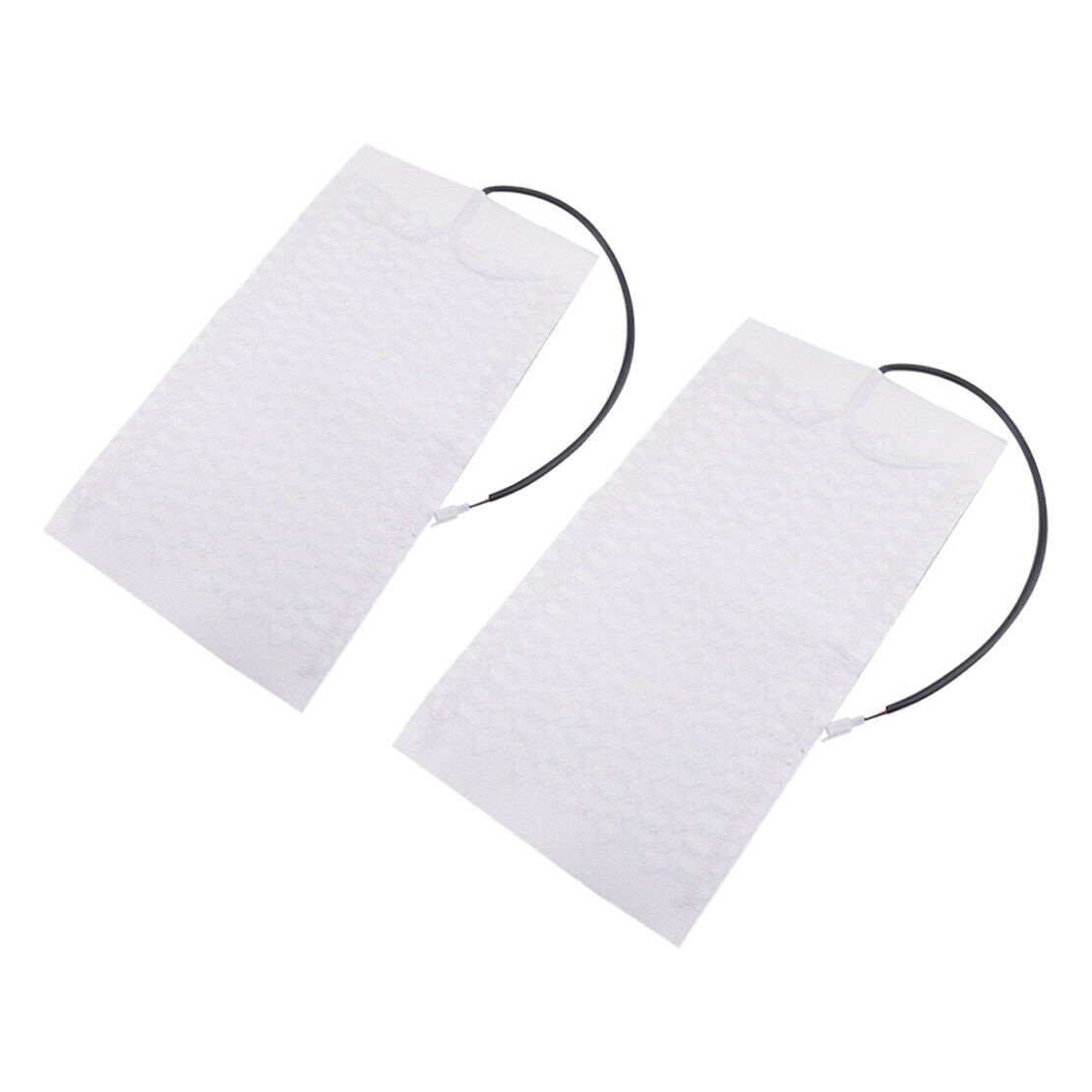 2Pcs 12V Carbon Fiber Car Seat Cushion Heater Pad Hi-Off-Lo Switch Kit Acc