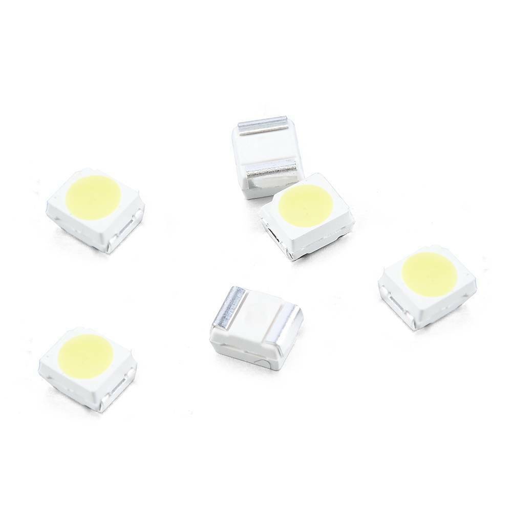 100PCS 3528 White Ultra Bright Light Diode 1210 SMD LED PLCC-2 20mA LED Light_US
