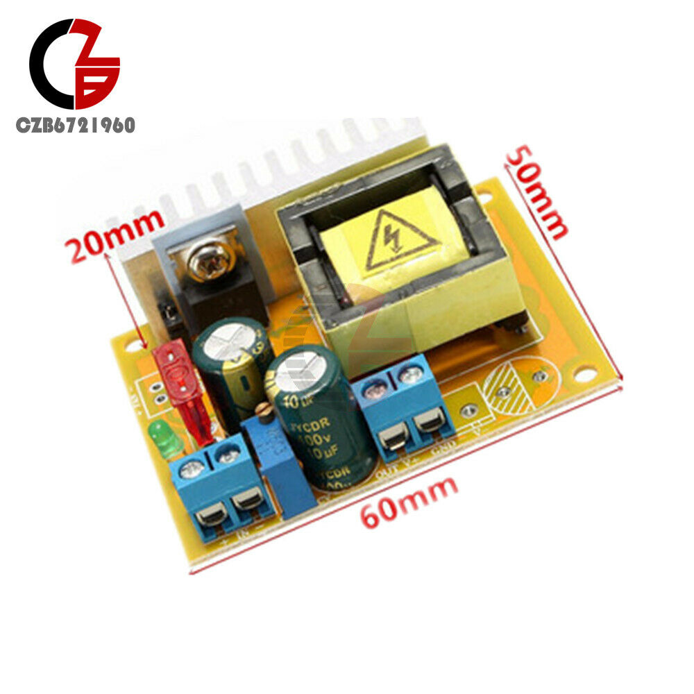 DC-DC 8-32V to ±45V-390V Step-up Module High Voltage Capacitor ZVS Charge Board