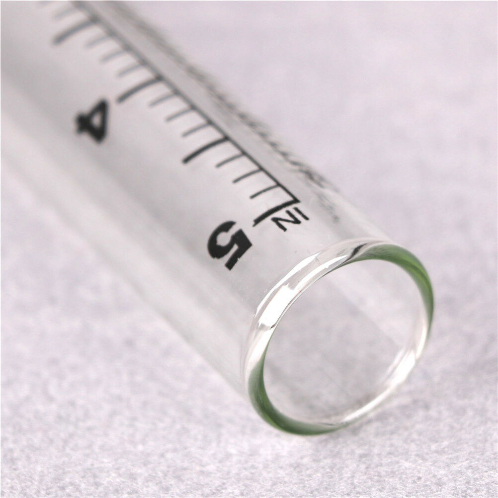 22*140mm Glass Rain Gauge Replacement Tube Outdoor Home Garden Yard Suppl.l8