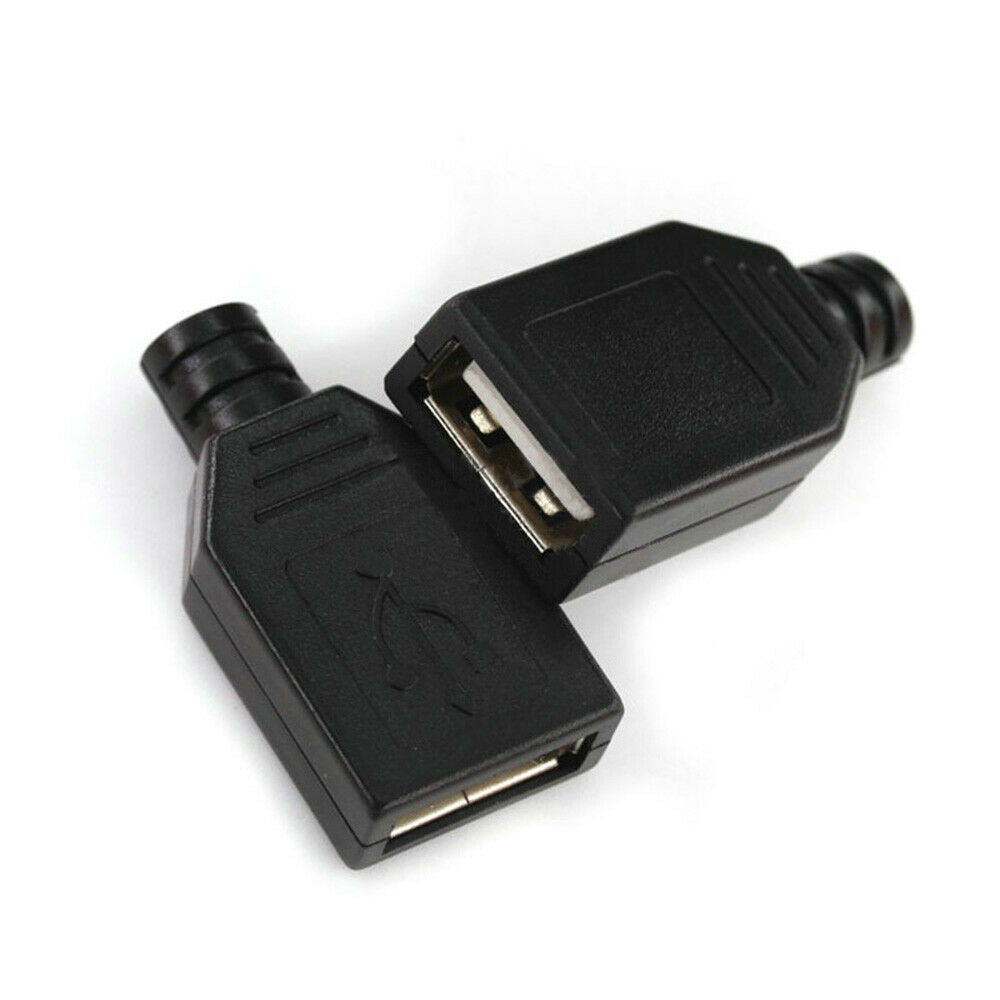 Micro USB 5-Pin Plastic Shell Male Female Connector Port Adapter Solder AC/DC