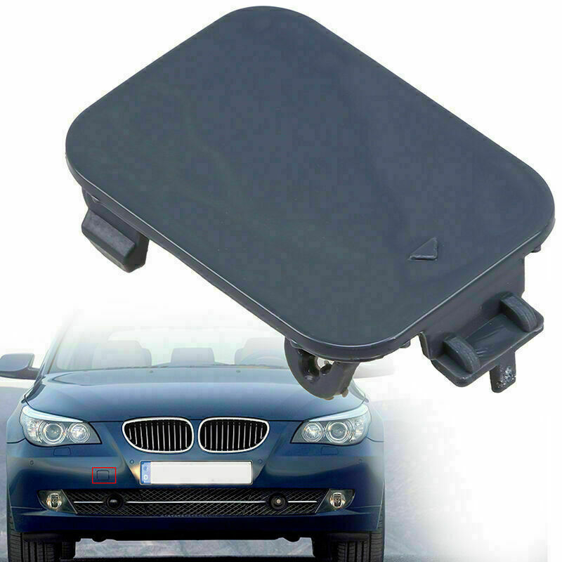 Front Bumper Tow Hook Cover Cap ABS For BMW E61 525i 535i 550i 528i 51117184708