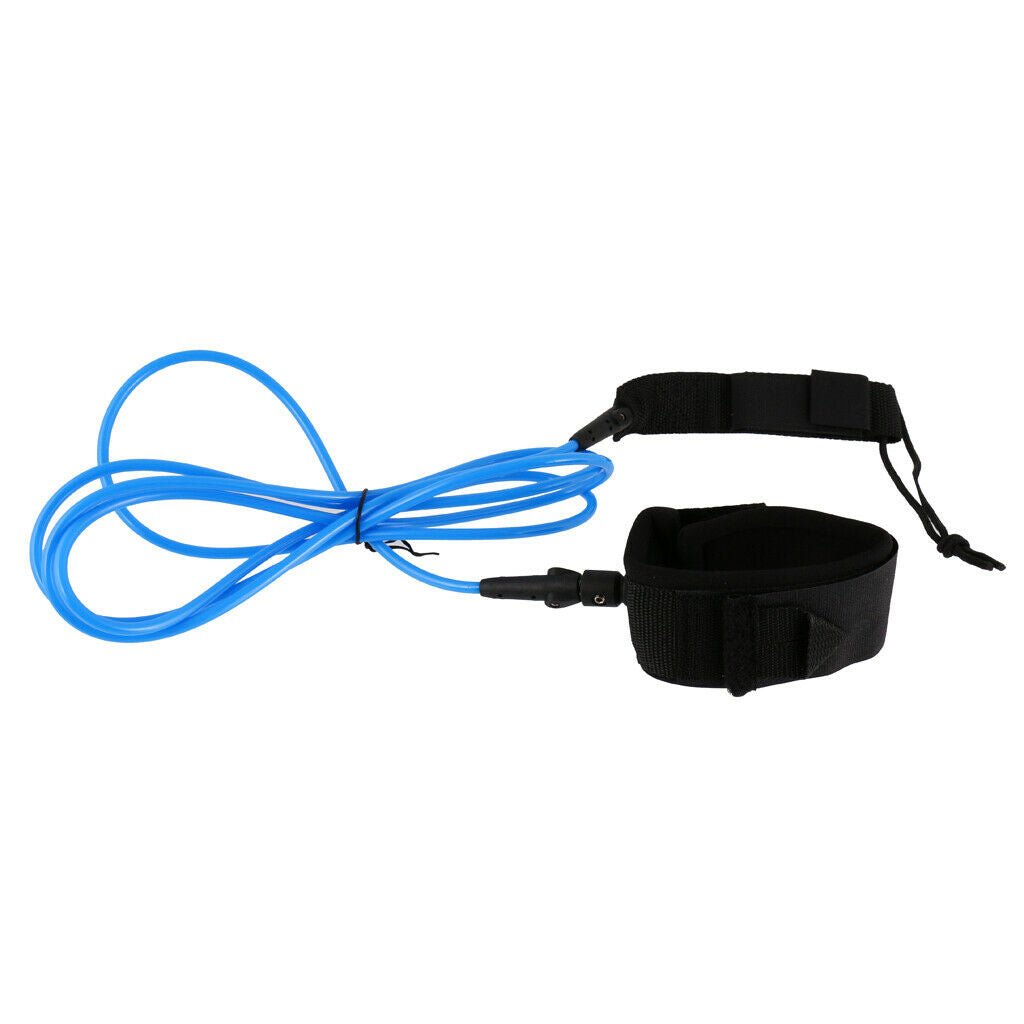 Surfboard Leash Surfing Leash String Leg Rope Cord Calf Leash 4feet Blue