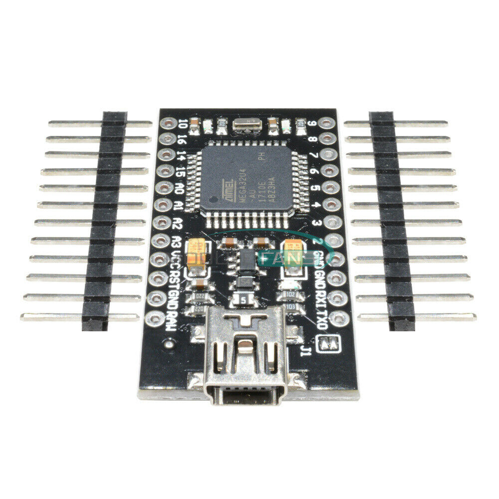 2PCS ATmega32U4-AU Pro Mini Pro Micro 5V 16MHzReplace ATmega328 for Arduino