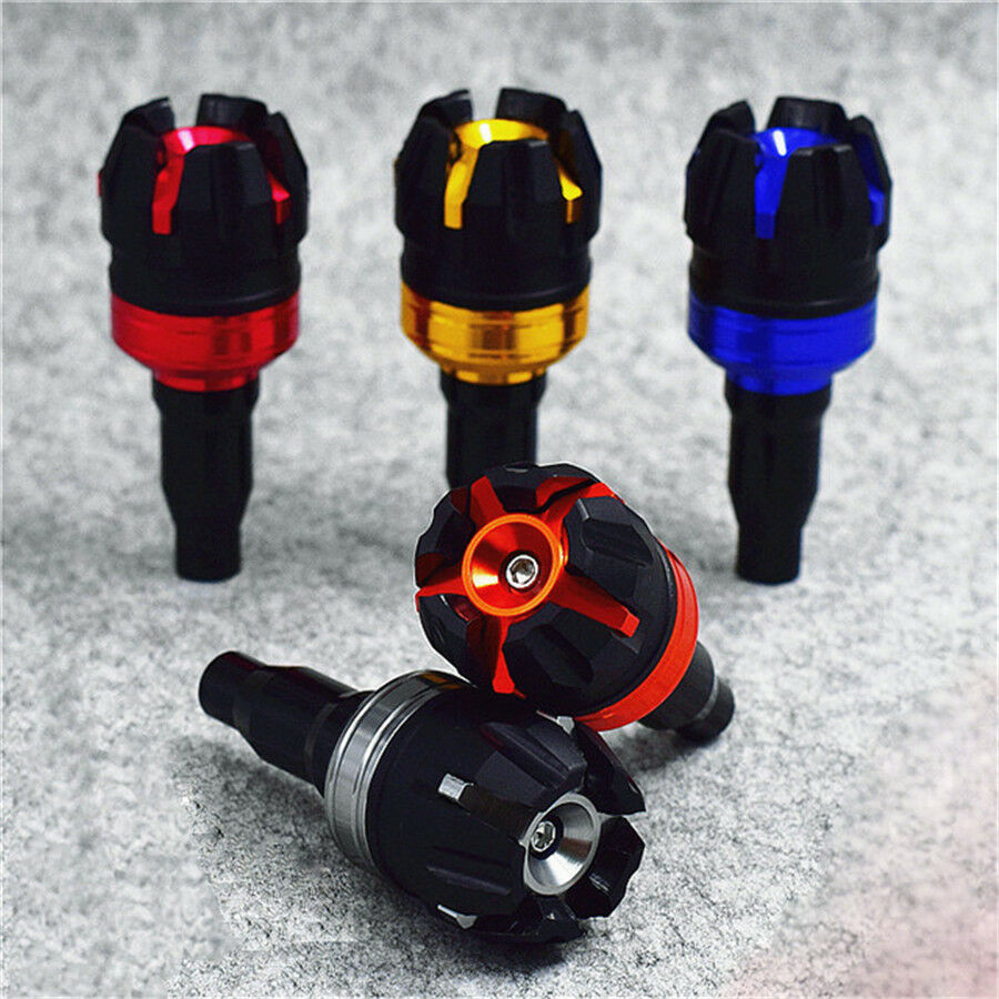 1x 17mm Motorcycle Aluminum Alloy Frame Slider Anti Crash Caps Engine Protector