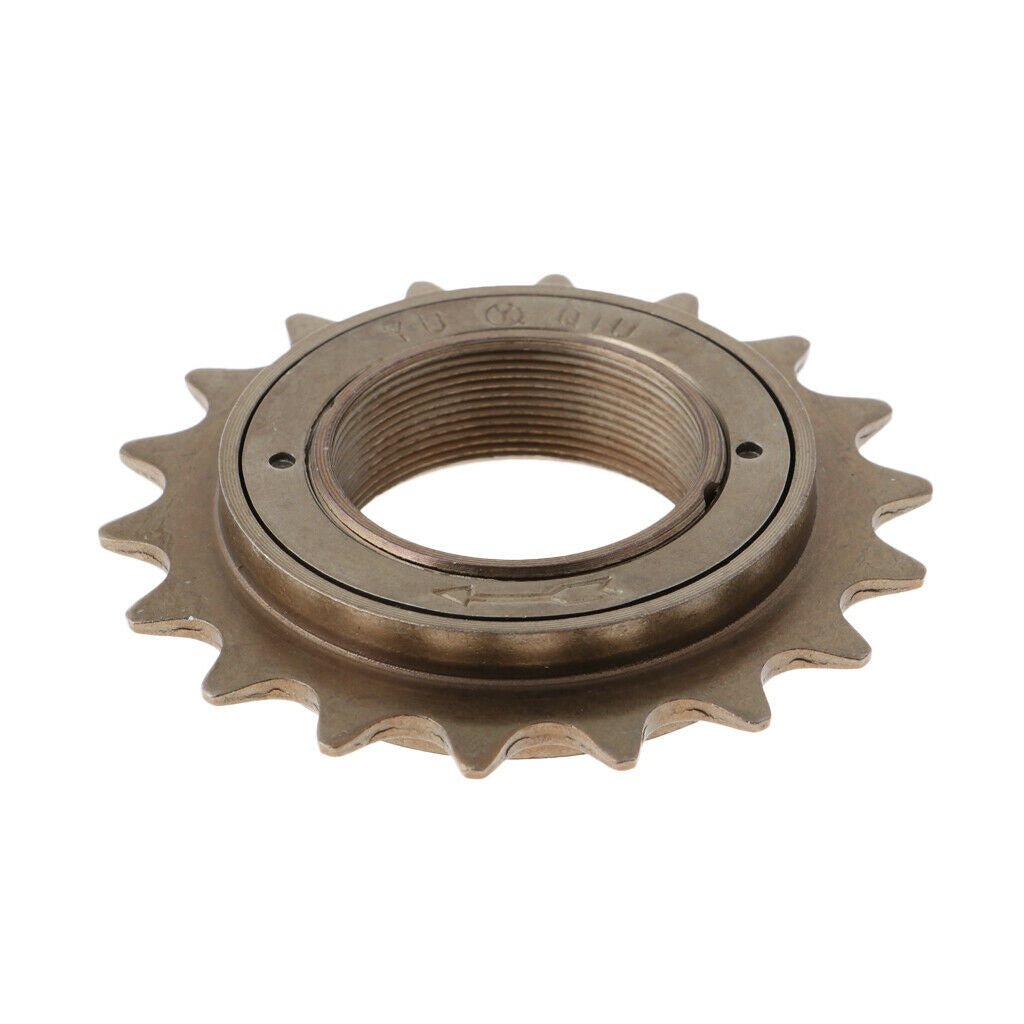 Bronze 18T 34mm BMX Bike  Single  Freewheel Sprocket 1/2" X 1/8