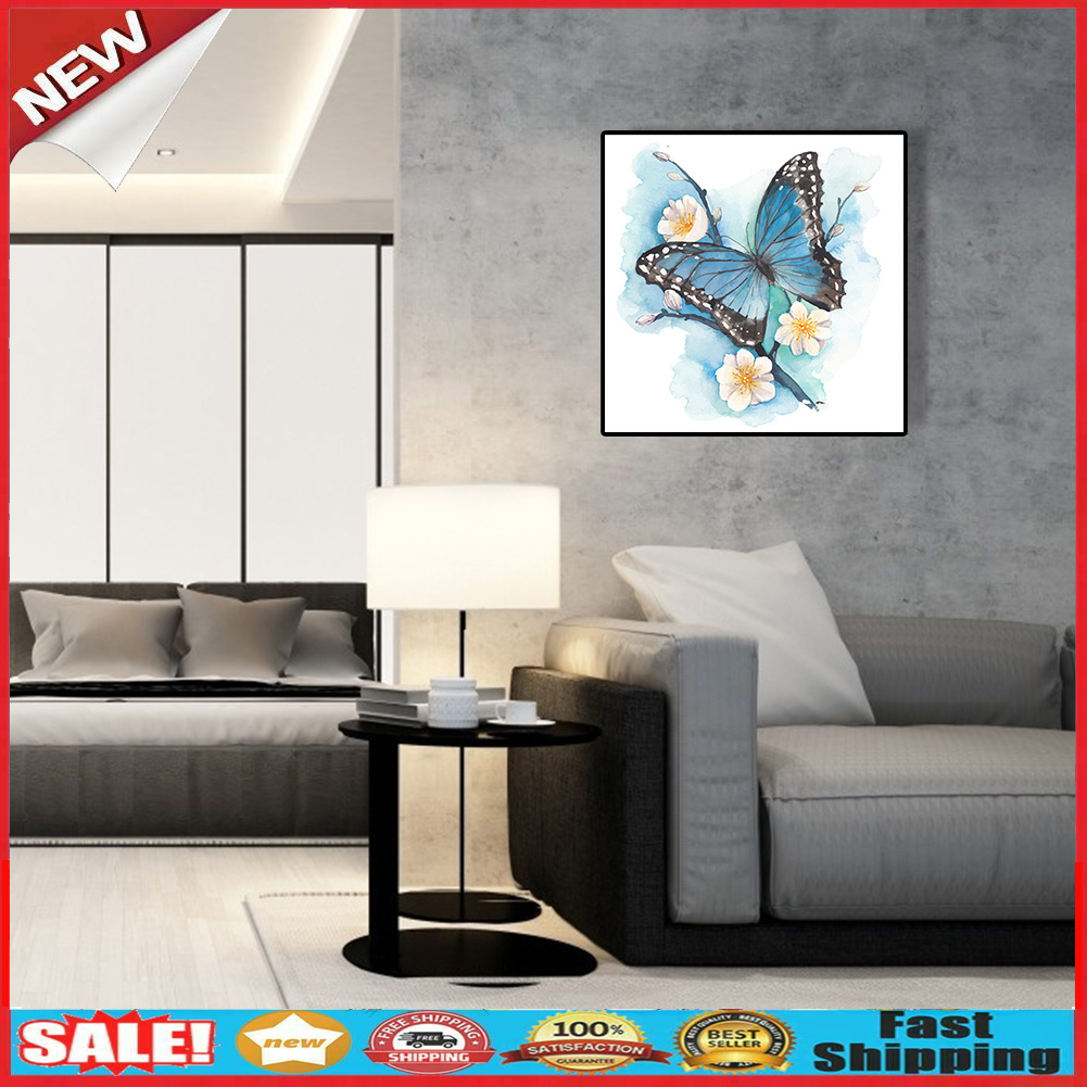 Butterfly 5D DIY Special Shaped Drill Diamond Painting Cross Stitch Mosaic @