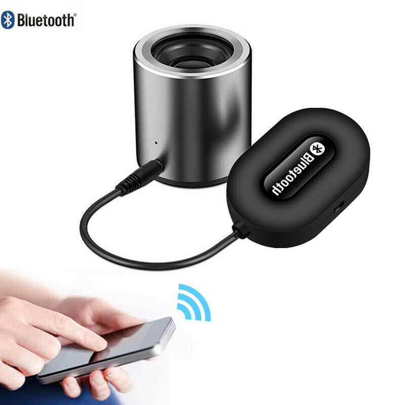 Mini 3.5mm Car A2DP Wireless Bluetooth Car Kit AUX Audio Music Receiver AdapBDA