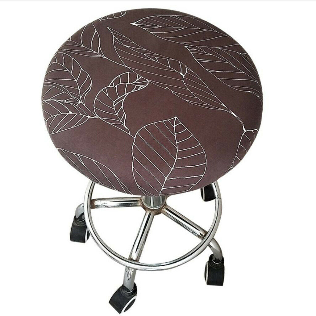 Fashionable Bar Stool Cover Round Lift Chair Seat Sleeve Salon Style_9