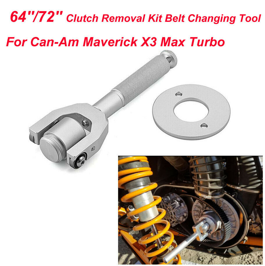 64''/72'' Clutch Removal Kit Belt Changing Tool Fit Can-Am Maverick X3 Max Turbo