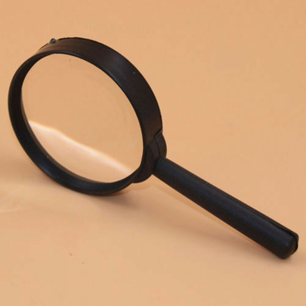 HOT Pro 5X 60mm Hand Held Reading Magnifying Glass Lens Jewelry Loupe Zoomer