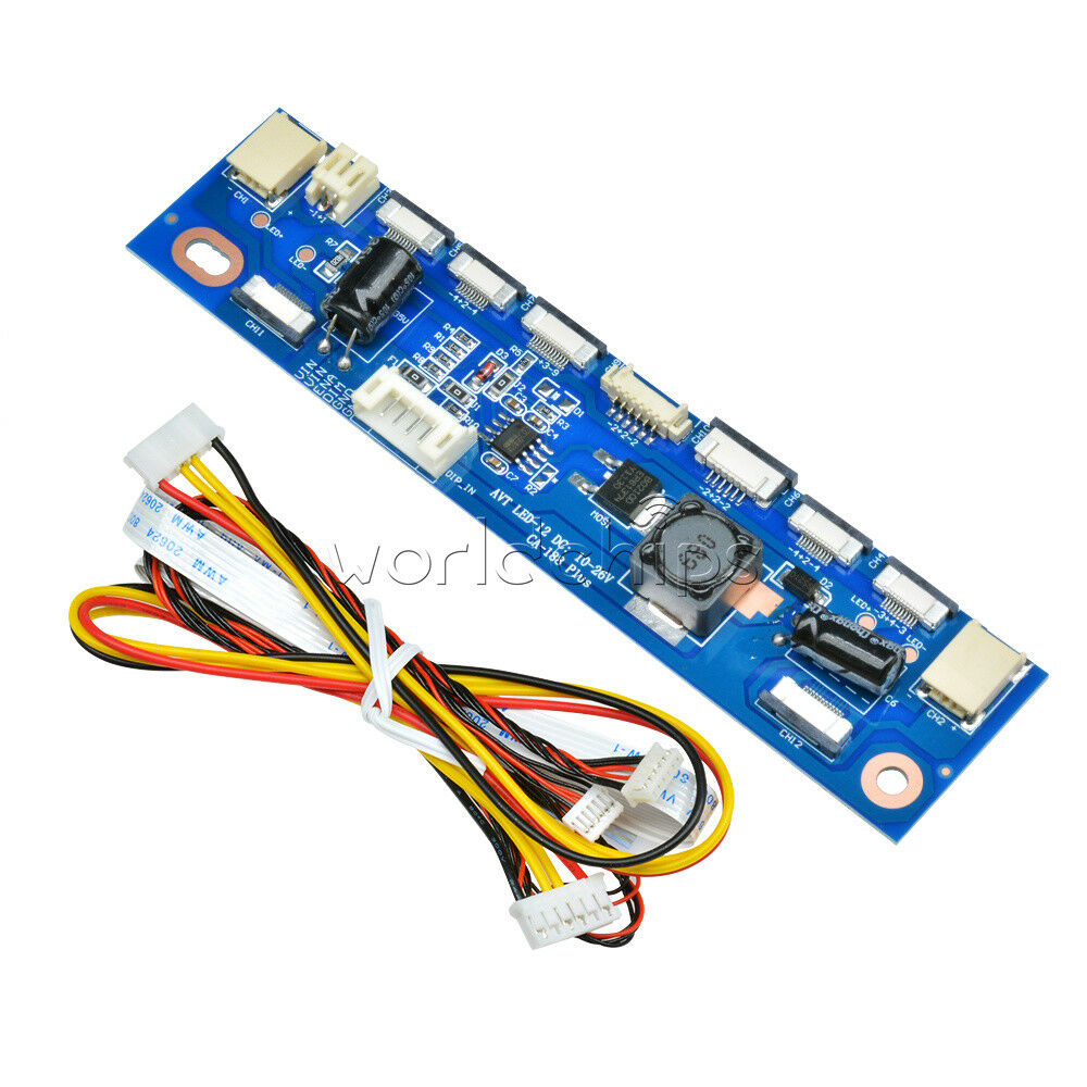 12 Connecters Backlight Inverter LED Tester Constant Current Board Driver Board