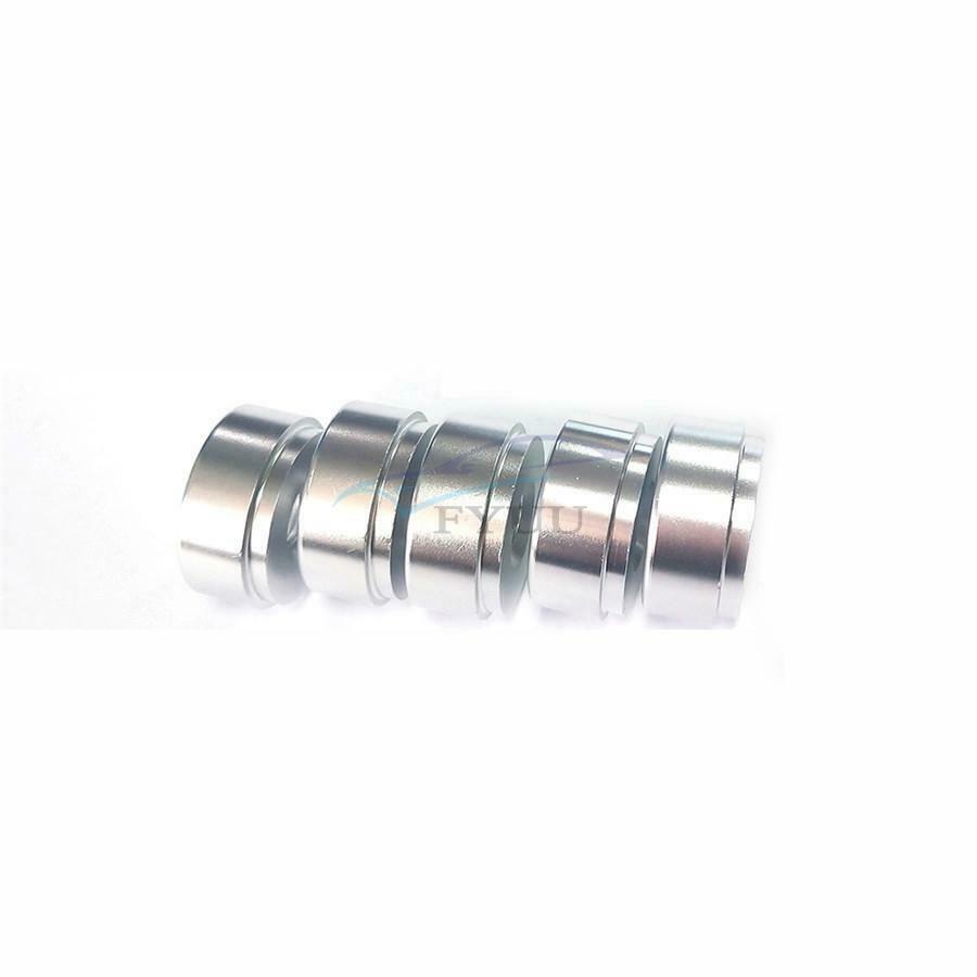 5 Pieces Automobile Parts Aluminum Welded Pipe Thread Connector For Most Fluids