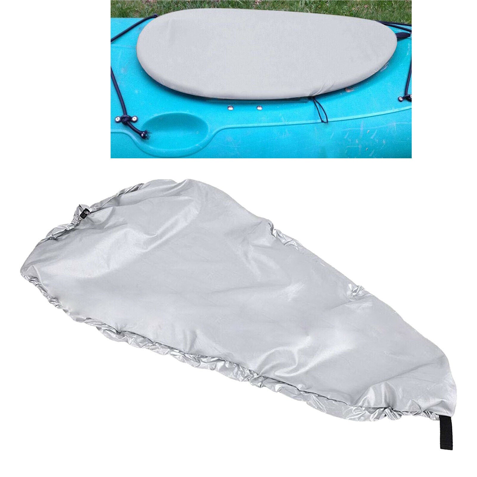 Ocean Kayak Cockpit Cover Waterproof Adjustable Fishing Boat Seal Protector