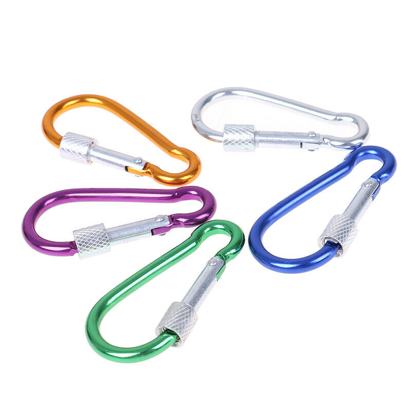 5pcs/set Carabiner Mini Gourd-Shaped Aluminum Alloy Keychain Clip TDTMKBUKH XC