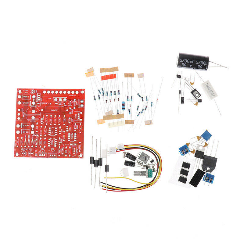 0-30V 2mA-3A Regulated Power Kit Continuously Adjust Current Limiting ProtecBDA